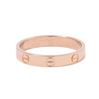 Cartier Pink Gold Pink Gold (18K) Band Ring (Pre-Owned)