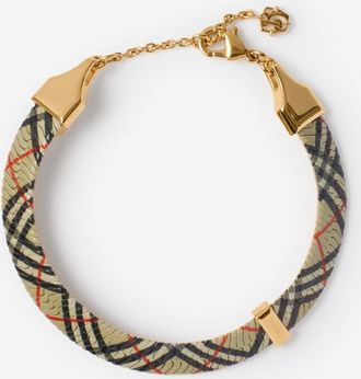 Burberry Check Print Bracelet