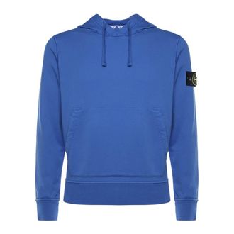 Stone Island Hoodies, male, Blue, Size: 2XL Hoodie
