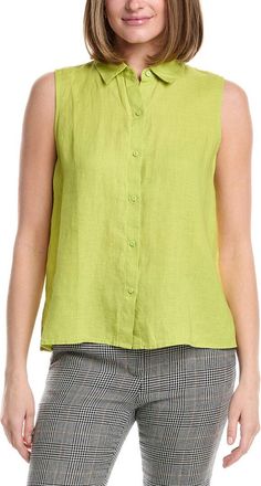 Eileen Fisher Classic Linen Shirt