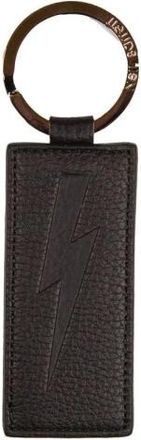 Neil Barrett Leren Sleutelhanger Accessoires - Heren - Sleutelhangers & Tashangers - Zwart - ONE Size - Accessoires