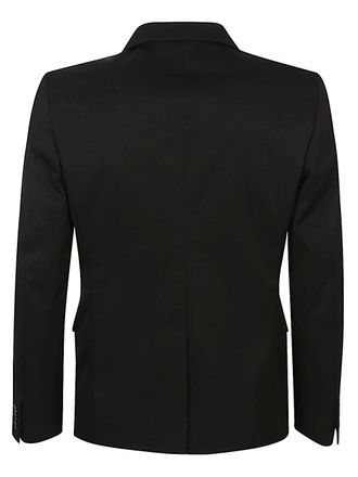 Comme Des Gar&ccedil;ons Single-Breasted Oversized Blazer - Black
