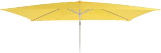 Hhg Telo copertura ricambio per ombrelloni rettangolari N23 200x300cm giallo