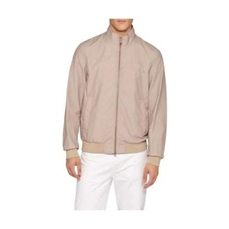 Geox Vincit Bomberjack - Heren - Bomber jackets - Beige - XL - Katoen - Jassen