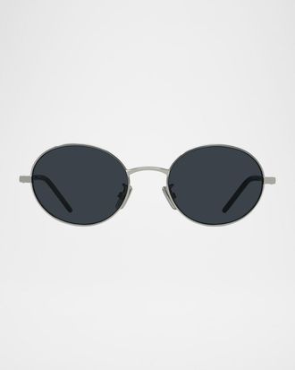 Givenchy Men & apos;s City Round Metal Sunglasses