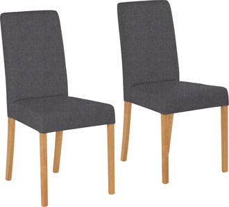 HOME AFFAIRE 4-Fussstuhl »Bologna« (Set) 2 Stk.Gestell aus Massivholz