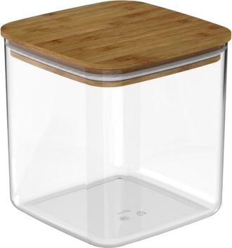 Ou Clear Stackable Airtight Food Storage Container with Wood Lid at Nordstrom