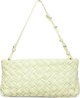 Walter Baker Whitley Woven Leather Clutch in Matcha at Nordstrom Rack