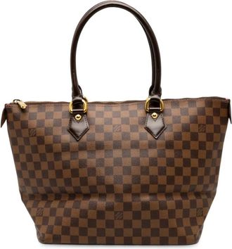Louis Vuitton Pre-owned Tote Bags, female, Brown, Size: ONE SIZE Pre-owned Leather Tote Bag