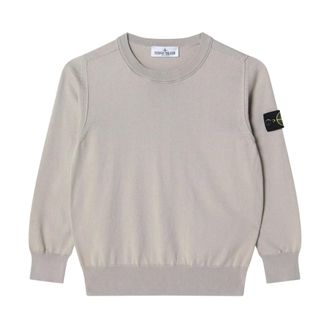 Stone Island Maglia - male - Stone Island - Kids Sweatshirts - Gray - 10 Y - Kids