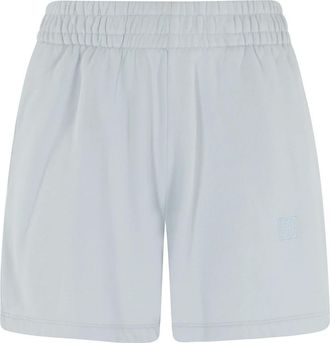 Anine Bing Kam Short Framed Monogram - Dames - Korte Broeken - Blauw - XS - Korte Broeken