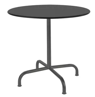 Schubiger M&ouml;bel Metall-Tisch Rigi Rund