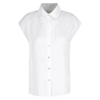 Vince Shirts, female, White, Size: XS Shirt With Hooded Sleeves