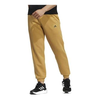 adidas Mens adidas Logo Printing Pattern Bundle Feet Sports Pants/Trousers/Joggers Yellow HZ7021