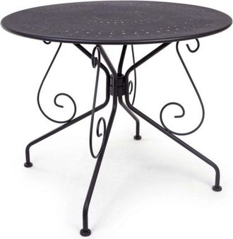 BIZZOTTO Bizzotto - Tavolo Etienne diametro 90 centimetri colore grigio scuro