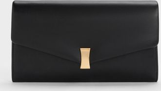 Charles & Keith Lilibet Chain-Strap Long Wallet