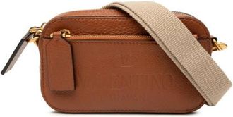 Valentino Pre-owned Cross Body Bags, female, Brown, Size: ONE SIZE Pre-owned Vintage Crossbody Bag