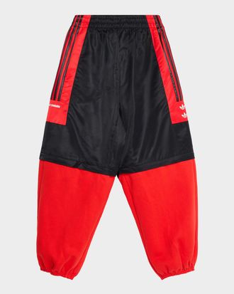 adidas x Willy Chavarria Mens Fleece Zip-Off Track Pants