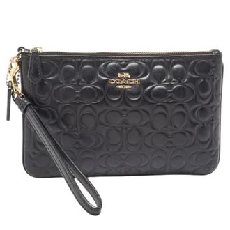 Coach Pre-owned Cuoio clutches - - Pre-owned - Donna - Nero - ONE SIZE