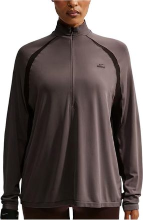 Nike (WMNS) Nike SKIMS Stretch Knit 1/2-Zip T-Shirt Resin Phoenix IU2215-241