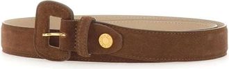 Gianni Chiarini Su&egrave;de Riem - Dames - Riemen - Bruin - ONE Size - Su&egrave;de - Accessoires