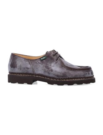 Paraboot Brown Round Toe Dress Shoes