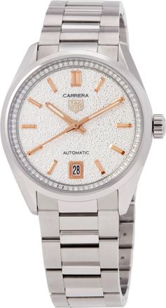 Tag Heuer Carrera Date GMT Automatic Grey Dial Ladies Watch WBN231B.BA0001