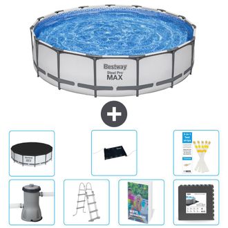 Bestway Piscina Bestway Steel Pro Max Redonda - 457x122 Cm - 8-piezas S543