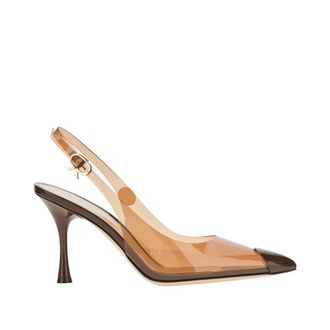 Gianvito Rossi Diana Plexi slingback pumps Woman 36