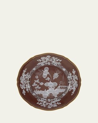 Ginori 1735 Oriente Italiano Castagna Charger Plate