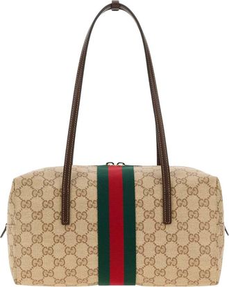 Gucci Beige Melrose Medium Shoulder Bag