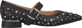 Alma En Pena Platte schoenen met studs - Dames - Ballerinas - Zwart - 41 EU - Schoenen