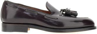 Alden Spazzolato leather loafers with tassels Man 11