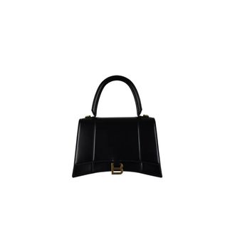 Balenciaga Pre-owned Large Hourglass Handtas - Dames - Vintage Handtas - Zwart - ONE Size - Leer - Vintage