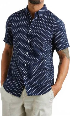 Rails Fairfax Shirt In Polygon Micro Navy