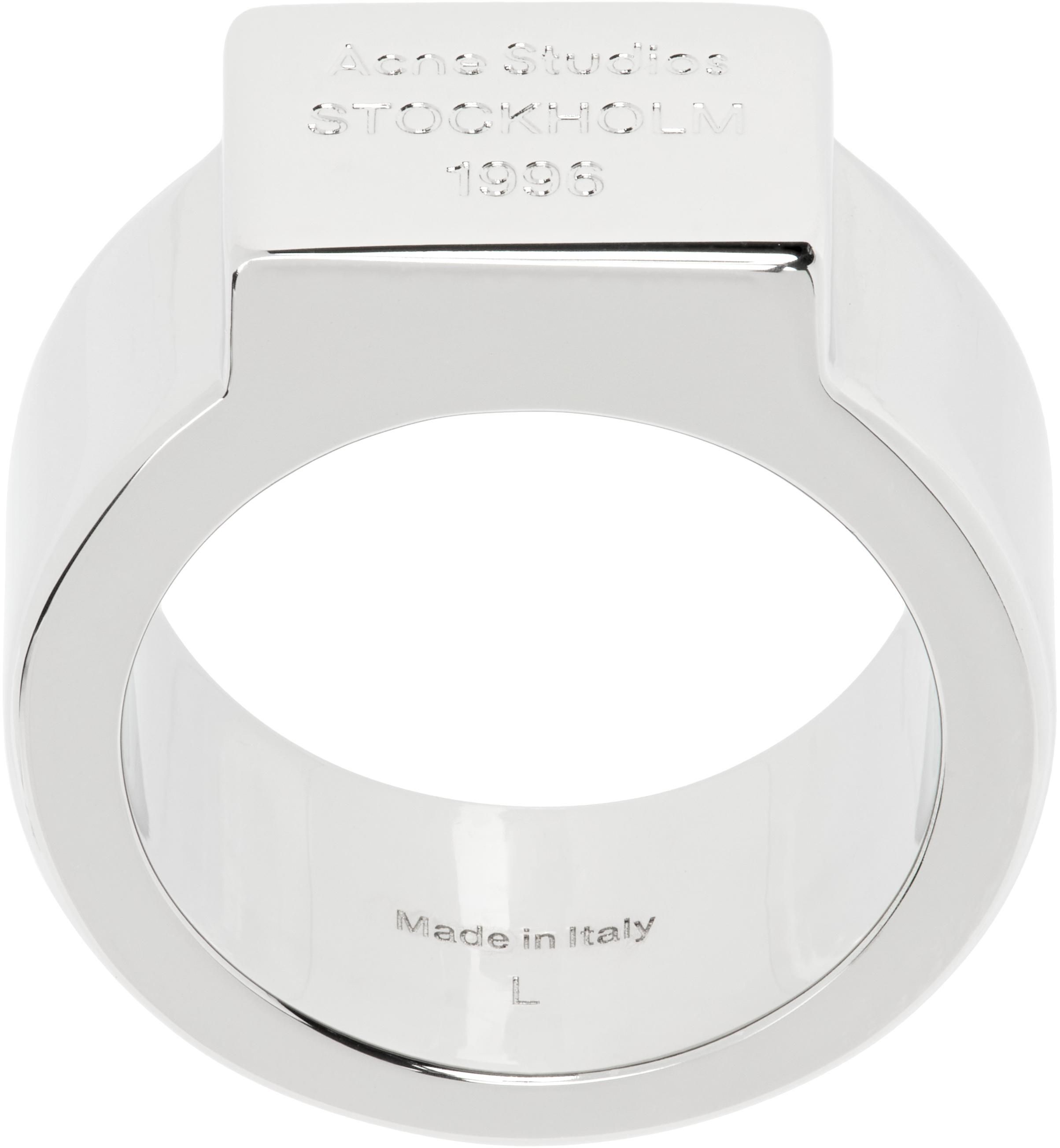 【関税込み】Acne Studios シルバー Crystal リング 251129F024001_1.jpg