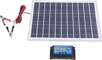 OEM Cargador De Bater&iacute;a Con Panel Solar De 30 W Y 12 V + Controlador De 40 A Para Autocaravanas/caravanas