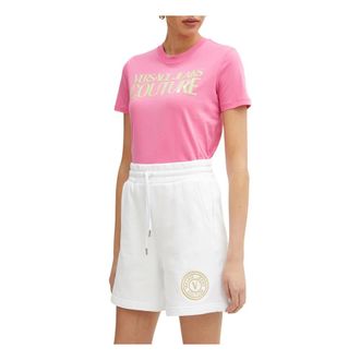 Versace Jeans Couture Mujer, Pantalones cortos, Blanco, Talla: S