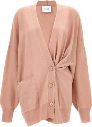 Nude ) Oversize Cardigan