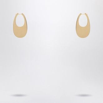 Coperni Large Golden Swipe Earrings