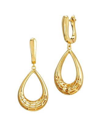 Savvy Cie Jewels 18K Plated Drop Earrings
