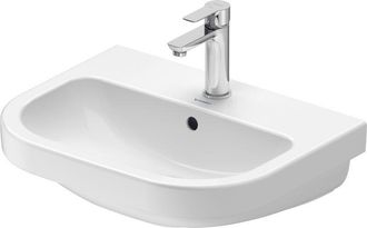 Duravit Duravit - Lavabo D-code, Con Agujero Para Grifo, Con Rebosadero