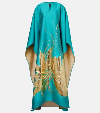 Taller Marmo Iman jacquard brocade kaftan