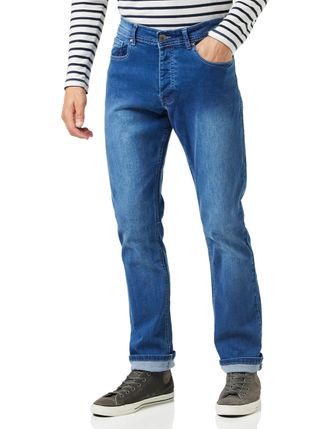 Enzo Jeans Herren Ezd390 Ven Denim Dungarees Overalls,Light Stonewash ...