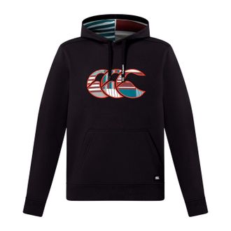 Canterbury Of New Zealand Hoodie met logo voor heren van Uglies (Zwart)