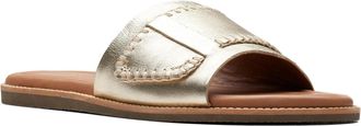 Clarks Womens Maritime Mule Sandals, Color Champagne Lea, Size: 8.5 UK