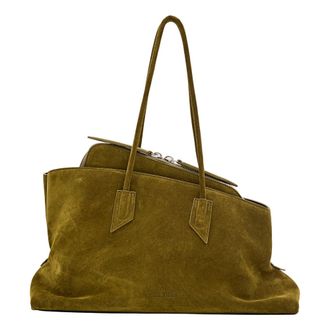 The Attico Shoulder Bags, female, Green, Size: ONE SIZE La Passeggiata Medium