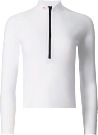 Perfect Moment Top Tempest Rash Guard - Bianco