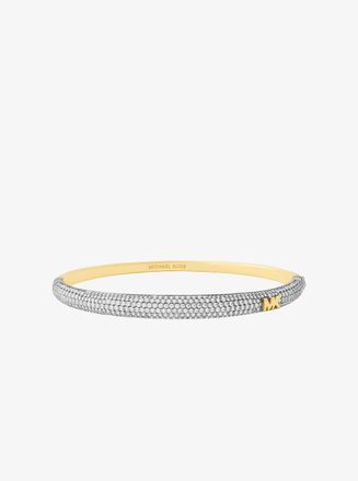 Michael Kors Pav&eacute; Two-Tone Dome Bangle