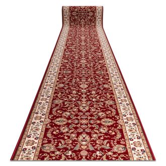 RugsX RugsX Wool Nain Runner in Red | Size: 80 cm x 400 cm